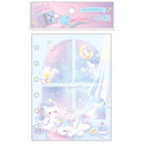 Q-Lia 6 Holes Unicorn Me Time Homies Sticker Collecting Album Refills  10 Sheets