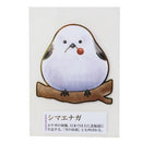 Kamio Adult Picture Dictionary Mini Waterproof Long-Tailed Tit Sticker