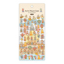 Kamio Small Gold Leaf Stamped Buddha Statue Stickers 