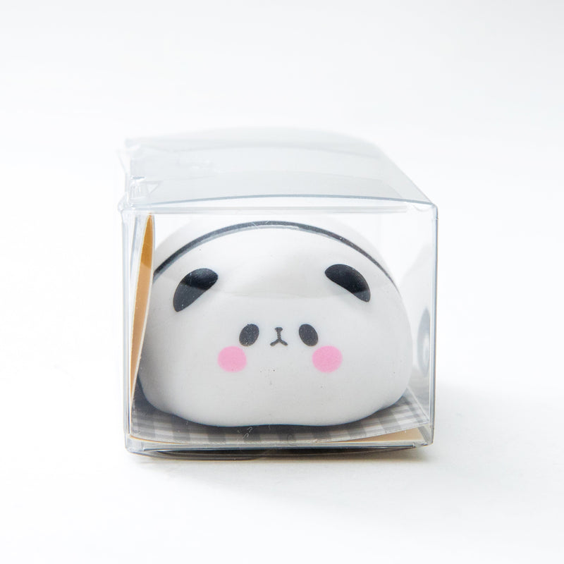 Eraser (With Roller for Cleaning/Panda/6x3.2x2cm/Kamio Japan/SMCol(s): White,Black)