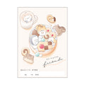 Kamio A5 Ruled Notebook 28 Sheets Chimatto Friends