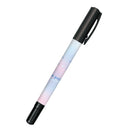 Marker Pen (Permanent Ink/Double-Ended: Thin, Extra Thin/Mon Petit Chaton/Black/Kamio Japan/SMCol(s): Black,Blue,Purple)