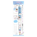 Pencil Extender (With Eraser/Mochimochi Panda/11.5cm/Ø1.2cm/Kamio Japan/SMCol(s): Blue)