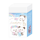 Eraser (Mochimochi Panda/1.4x2.5x4.8cm/Kamio Japan/SMCol(s): Blue)