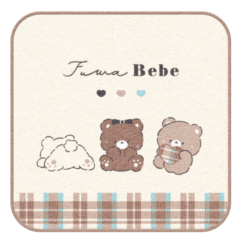 Towel (Mini/Fuwafuwa Bebe/20x20cm/Kamio Japan/SMCol(s): Beige)