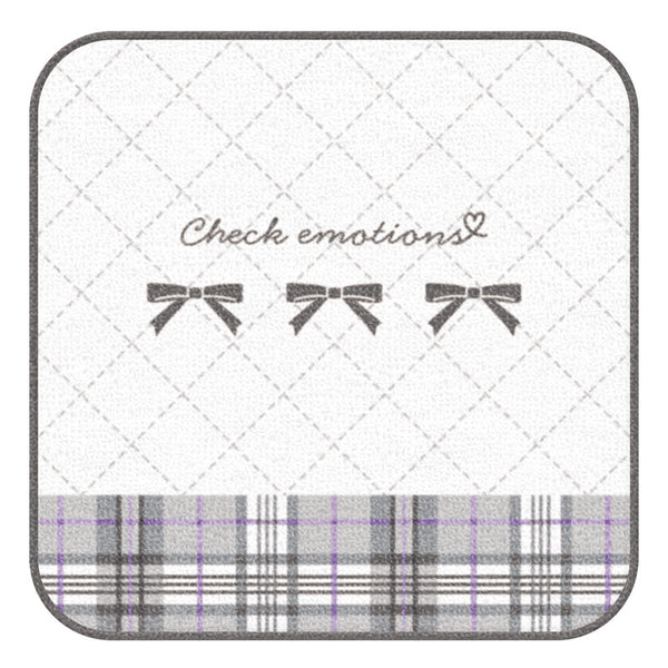 Towel (Mini/Bow/20x20cm/Kamio Japan/SMCol(s): Grey)