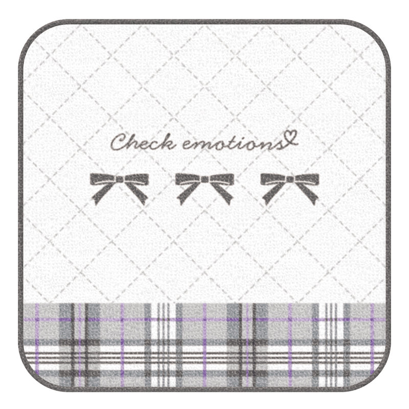 Towel (Mini/Bow/20x20cm/Kamio Japan/SMCol(s): Grey)