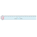 Ruler (Cat Paw/"NYA NYA NYA"/15cm/0.2x2.1x18cm/Kamio Japan/SMCol(s): Blue)