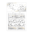 Pencil Caps (Mellow Long-Tailed Tit/4.7cm/Ø1cm (5pcs)/Kamio Japan/SMCol(s): White)