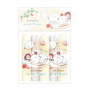 Pencil Caps (Daifuku Long-Tailed Tit/4.7cm/Ø1cm (5pcs)/Kamio Japan/SMCol(s): White,Beige)