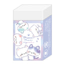 Eraser (Dust Gathering/Meow Meow Nyanko Cats/1.4x2.5x4.5cm/Crux/SMCol(s): Purple Grey)