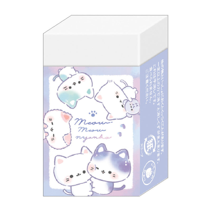 Eraser (Dust Gathering/Meow Meow Nyanko Cats/1.4x2.5x4.5cm/Crux/SMCol(s): Purple Grey)