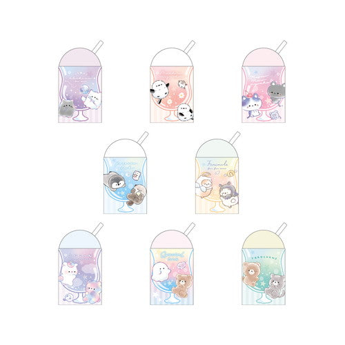 Animals Cream Soda Soda Strawberry Scented: Grape Blind Box Eraser 