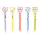 Epoch Chemical Heart With Locket 0.5mm Mechanical Pencil Purple