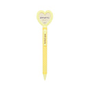 Epoch Chemical Heart With Locket 0.5mm Mechanical Pencil Yellow