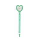 Epoch Chemical Heart With Locket 0.8mm Ballpoint Pen Green