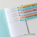 Epoch Chemical Doraemon Highlight Pens (Set of 2) Blue,Yellow