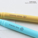 Epoch Chemical Doraemon Highlight Pens (Set of 2) Blue,Yellow