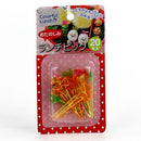 Food Picks (Girl*5-Types/4xCol/1.5x5.2x0.35cm (20pcs))