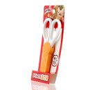 Scissors (With Cap/11.5Cm/Smcol(S): Pink/Ivory)