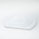 Kitchen Drying Plate (Diatomaceous Earth/25.5x29x1cm/SMCol(s): White)