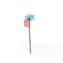 Artificial Pom Pom Chrysanthemum Stem – Blue
