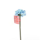 Artificial Pom Pom Chrysanthemum Stem – Blue