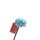 Artificial Pom Pom Chrysanthemum Stem – Blue