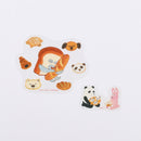 Overglad Green Flash 2pcs Lots of Breads Bread Thief Clear Stickers