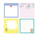 Doraemon 4 Designs Singing Square Memo Pad  100 Sheets