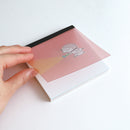 Doraemon 4 Designs Shrink Ray Square Memo Pad  100 Sheets