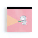 Doraemon 4 Designs Shrink Ray Square Memo Pad  100 Sheets