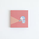 Doraemon Book Type Shrink Ray Sticky Notes  80 Sheets