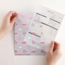 A5 Axolotl 3 Pockets File Folder
