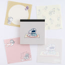 Green Flash Doraemon Memo Pad Square Cat Gadget