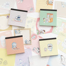Green Flash Doraemon Memo Pad Square Cat Gadget