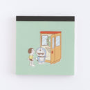 Green Flash Doraemon Memo Pad Square