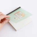 Green Flash Doraemon Memo Pad Square What If Phone Booth