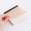 Green Flash Doraemon Memo Pad Square Time Cloth