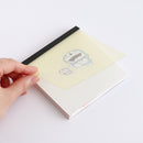Green Flash Doraemon Memo Pad Square Mini Doraemon