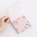 Green Flash Doraemon Memo Pad Square Mini Doraemon