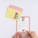 Green Flash Doraemon Mini Letter Set Anywere Door