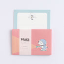 Green Flash Doraemon Mini Letter Set Small Light