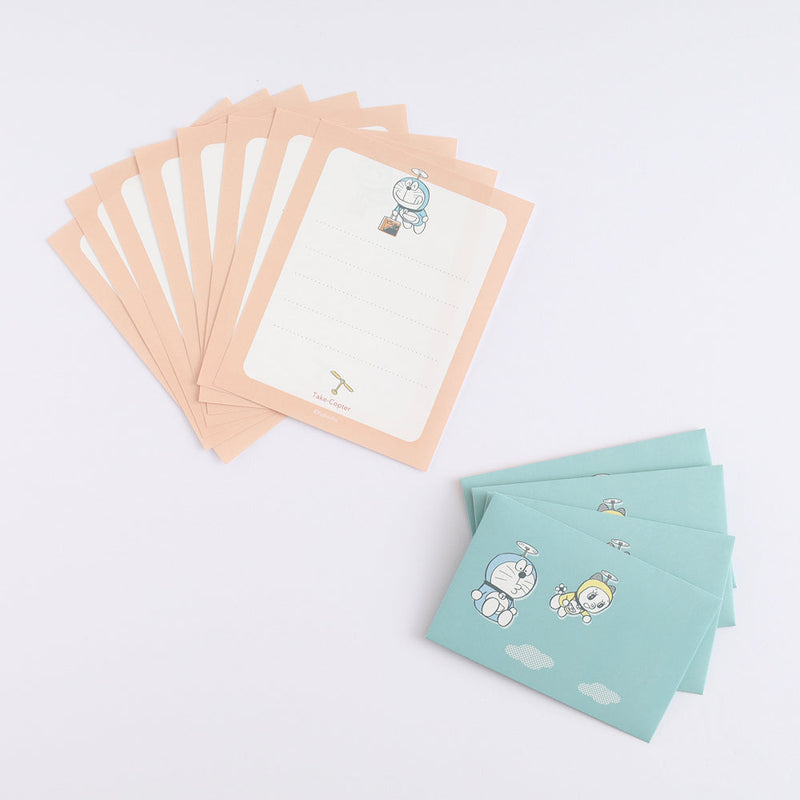 Green Flash Doraemon Mini Letter Set 