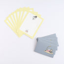 Green Flash Doraemon Mini Letter Set Time Machine
