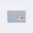 Green Flash Doraemon Mini Letter Set Time Machine