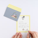 Green Flash Doraemon Mini Letter Set Time Machine