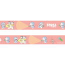 Green Flash Doraemon Washi Masking Tape Small Light