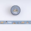 Green Flash Doraemon Washi Masking Tape Time Machine