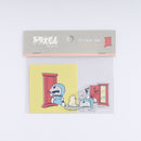 Green Flash Doraemon Sticker Set Anywhere Door
